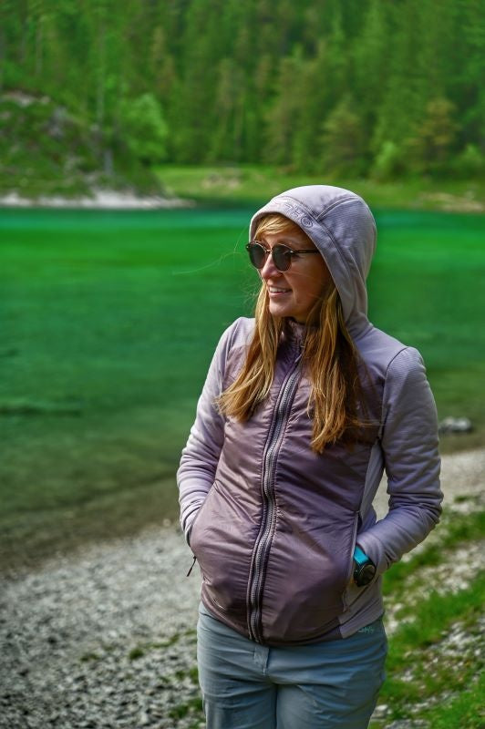 Damen-Sweatshirt mit Reißverschluss Any L