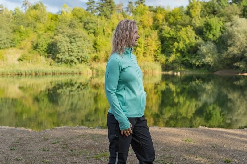 Damen-Sweatshirt mit Reißverschluss Artic Zip L