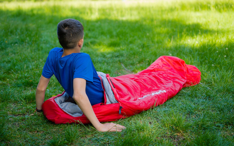 Synthetischer 3-Jahreszeiten-Kinderschlafsack Junior -10 °C