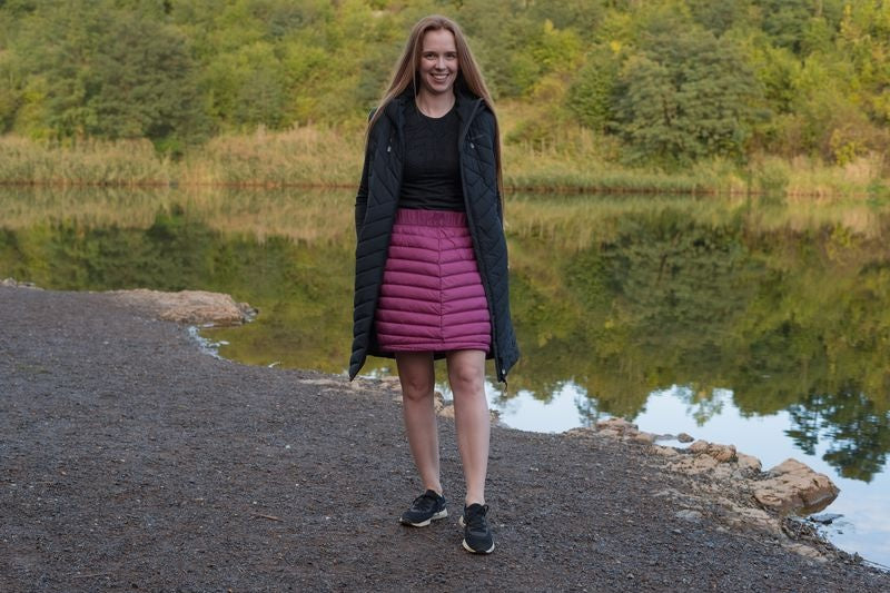 Daunenrock für Damen Frozy L