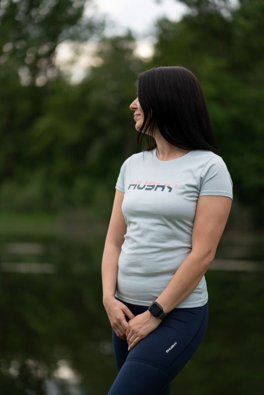 Damen-T-Shirt aus Baumwolle Tee Wild L