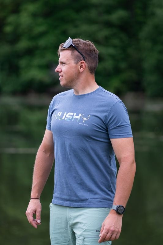 Herren T-Shirt aus Baumwolle Tee Wild M