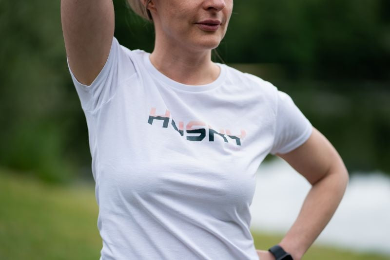 Damen-T-Shirt aus Baumwolle Tee Wild L