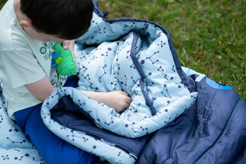 Synthetischer Drei-Jahreszeiten-Kinderschlafsack Kids Magic -15