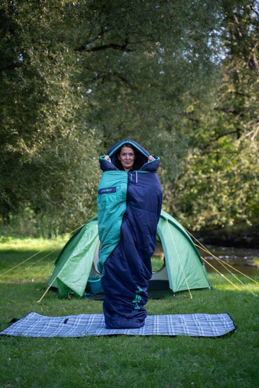 Synthetischer Drei-Jahreszeiten-Schlafsack Espace -5°C