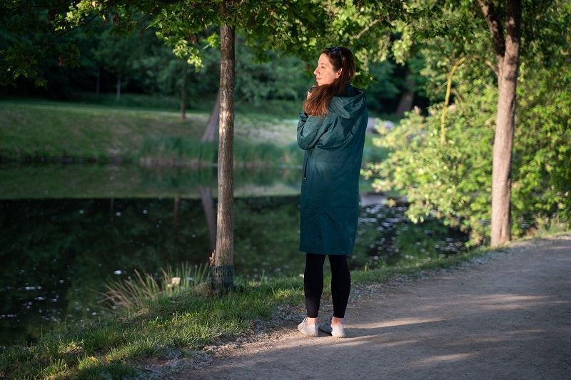 Hardshell-Mantel für Damen Nut L