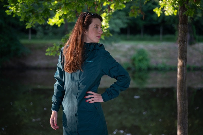 Hardshell-Mantel für Damen Nut L
