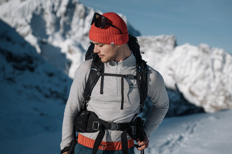 Merino-Thermounterwäsche T-Shirt Merow zip M