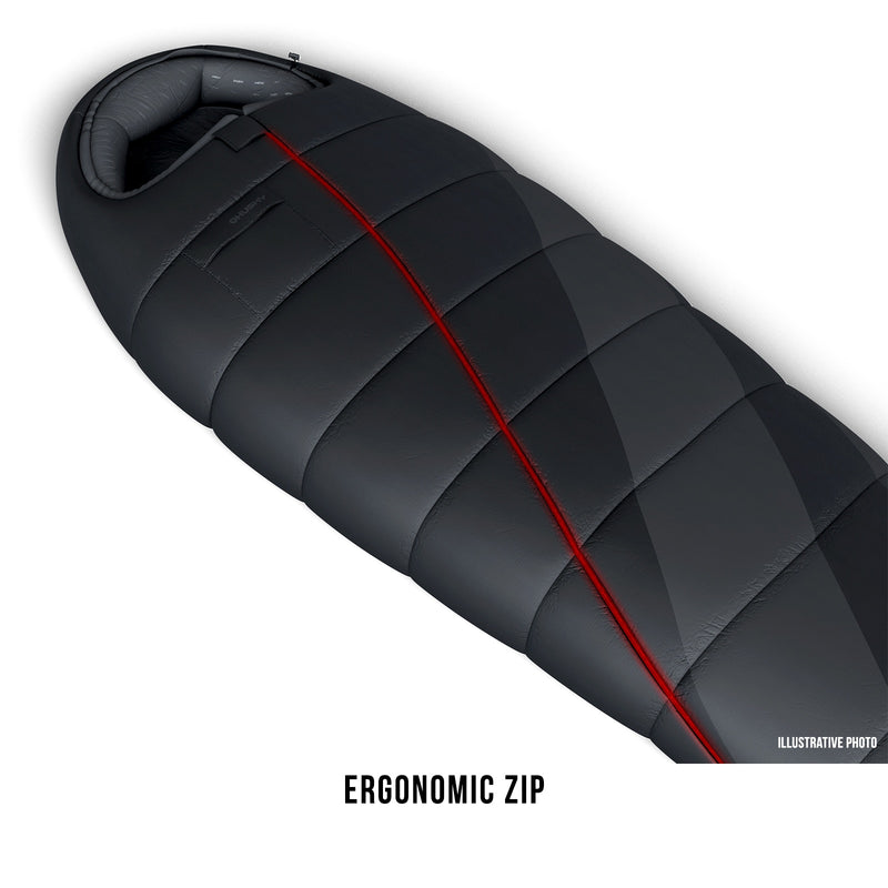 Synthetischer 3-Jahreszeiten-Schlafsack Ember Long -15°C