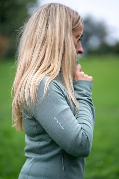 Damen-Merinowoll-Fleecejacke Alou L