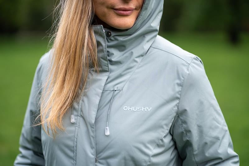 Damen Hardshell gefütterter Mantel Narvik L