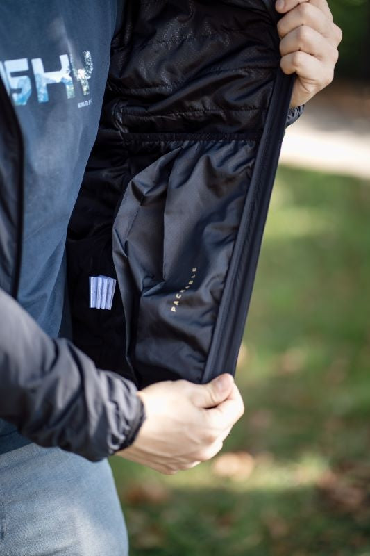 Ultraleichte, gefütterte Herrenjacke Nitri M