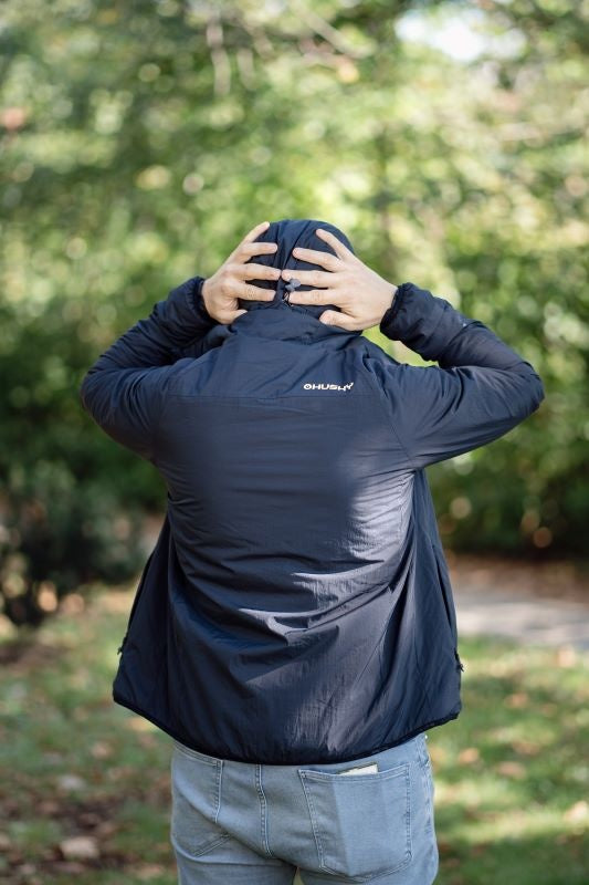 Ultraleichte, gefütterte Herrenjacke Nitri M