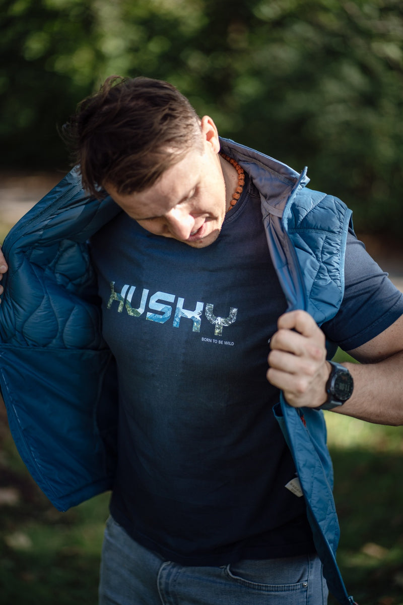 Ultraleichte, gefütterte Herrenweste Nimesie M