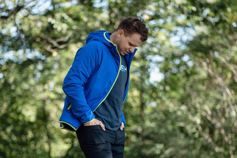 Ultraleichte, gefütterte Herrenjacke Nitri M