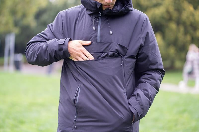 Herren Hardshell gefütterte Jacke Nesebi M