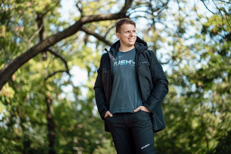 Gefütterte Winterjacke für Herren Nebet M