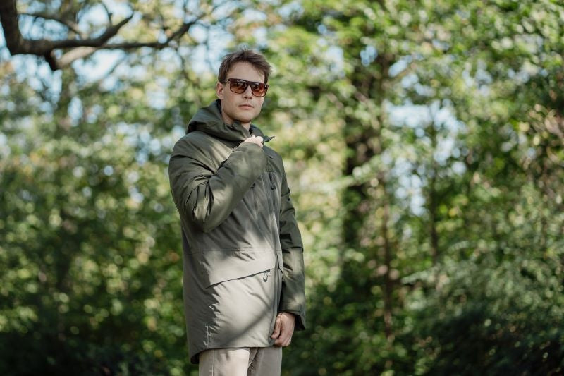 Gefütterte Winterjacke für Herren Nebet M
