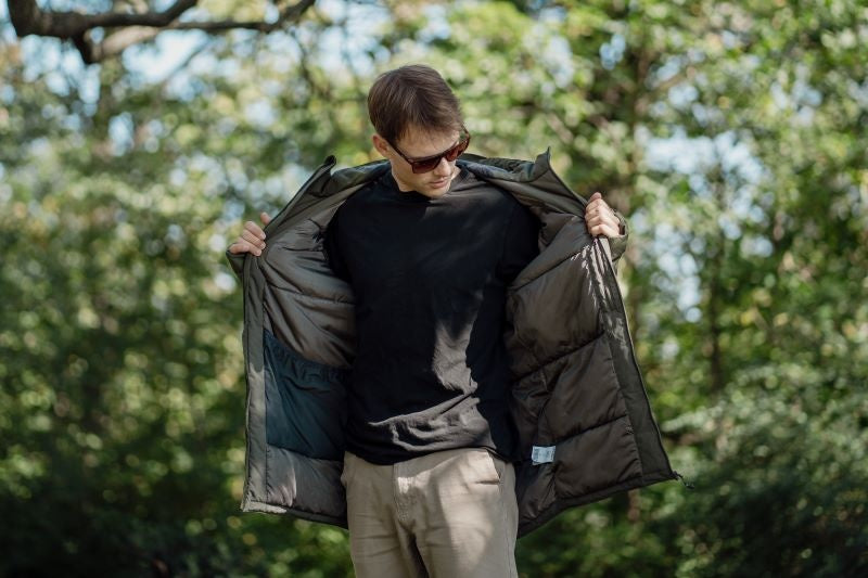 Gefütterte Winterjacke für Herren Nebet M