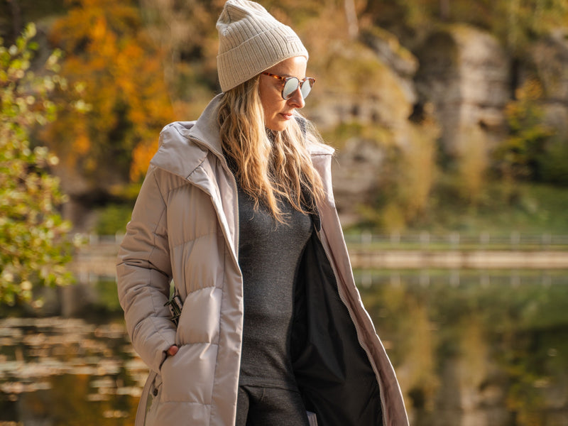 Gefütterter Hardshell-Mantel für Damen Nerine L
