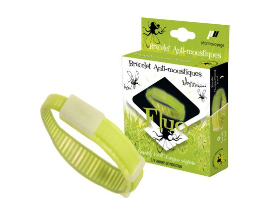 Fluoreszierendes Repellent-Armband