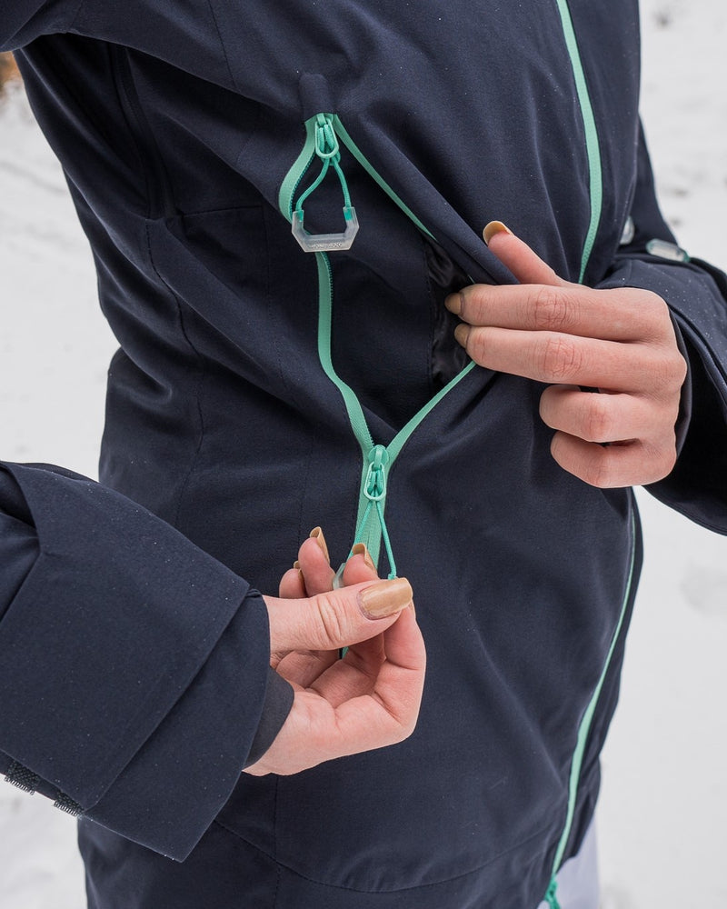 Daunen-Skijacke für Damen Gambola L