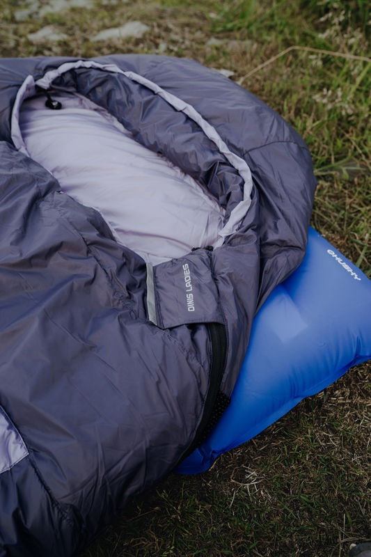 Drei Jahreszeiten-Damen-Daunenschlafsack. Dinis Ladies