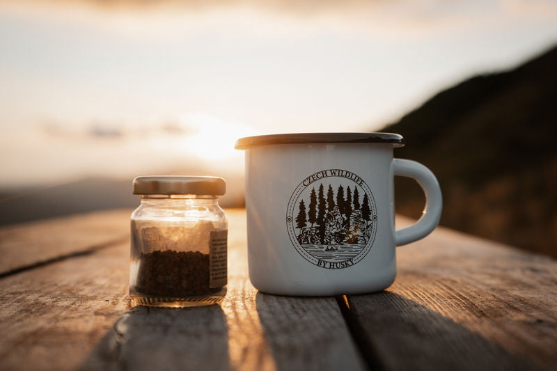 Tasse Blechbecher
