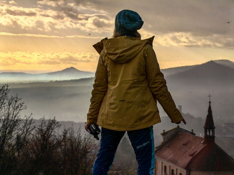 Daunen-Skijacke für Damen Gambola L