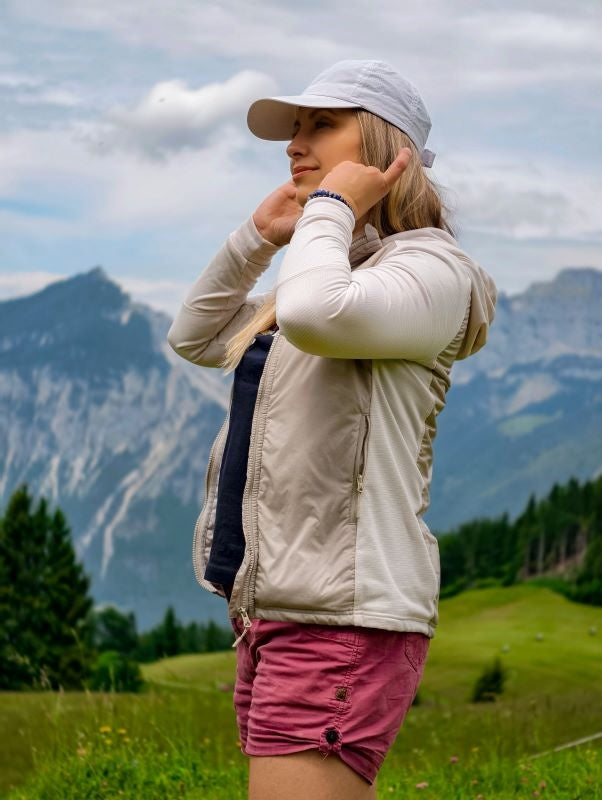Damen-Sweatshirt mit Reißverschluss Any L