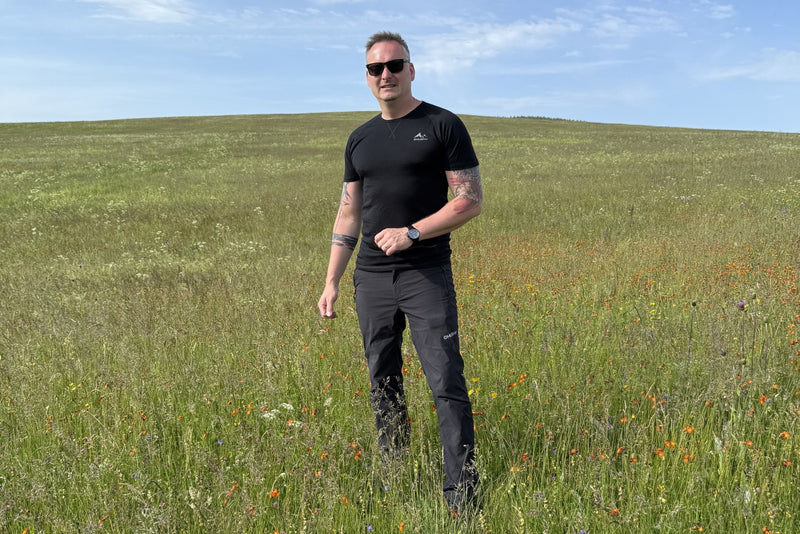 Merino Thermounterwäsche T-Shirt Mersa M