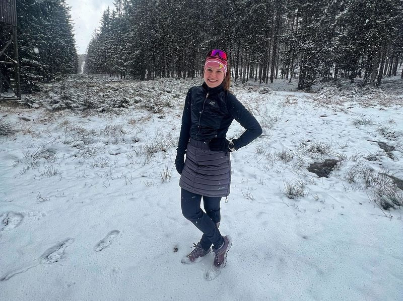 Daunenrock für Damen Frozy L