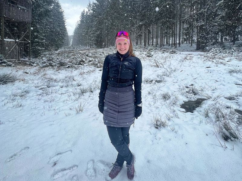 Daunenrock für Damen Frozy L