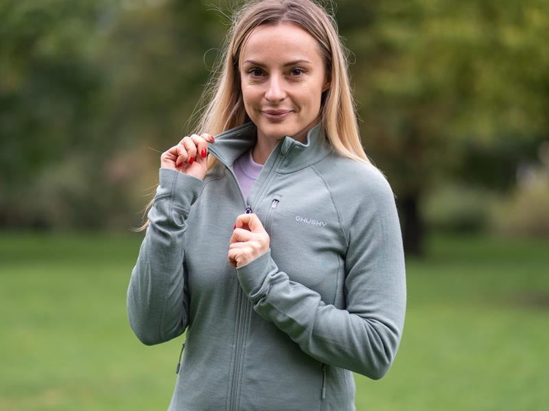 Damen-Merinowoll-Fleecejacke Alou L