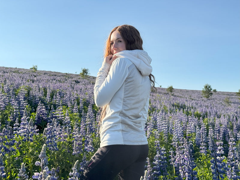 Damen-Sweatshirt mit Reißverschluss Any L