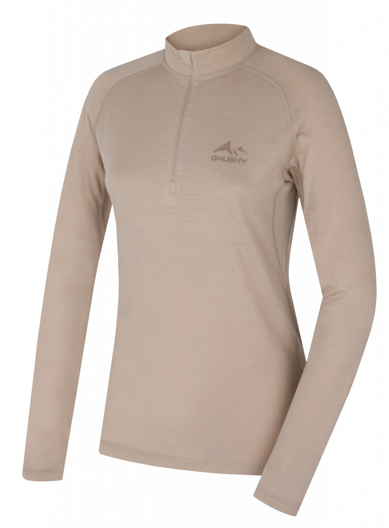 Merino Thermounterwäsche Shirt Merow Zip L