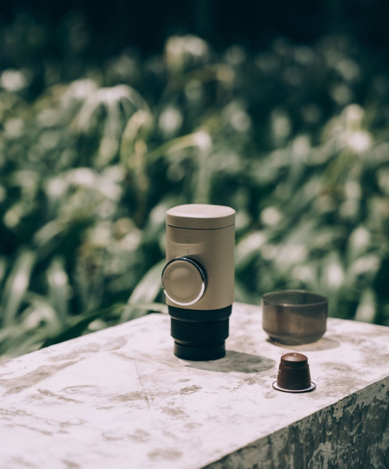 Kaffeemaschine Minipresso für Nespresso-Kapseln