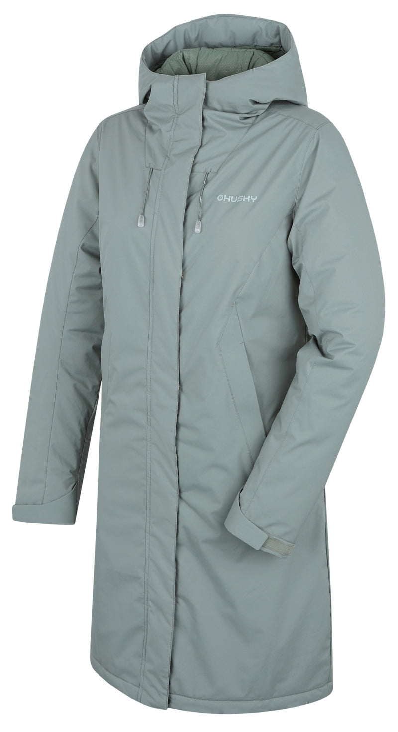 Damen Hardshell gefütterter Mantel Narvik L