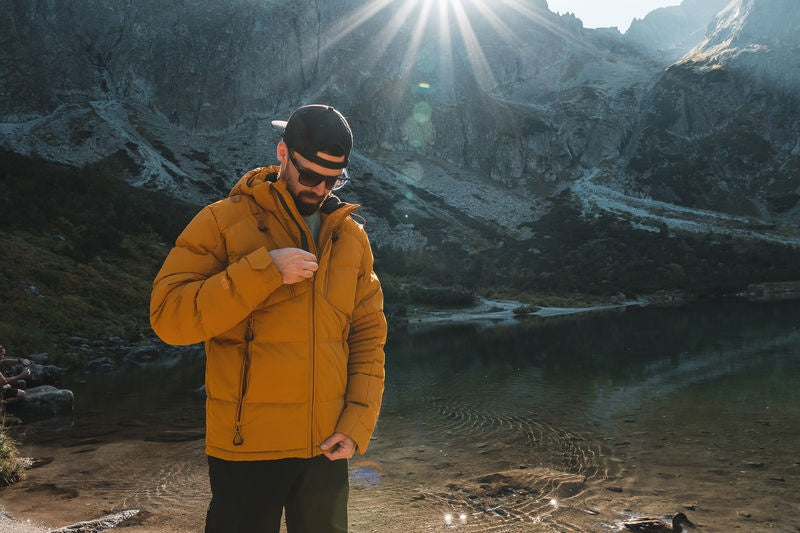 Gefütterte Winterjacke für Herren Norel M