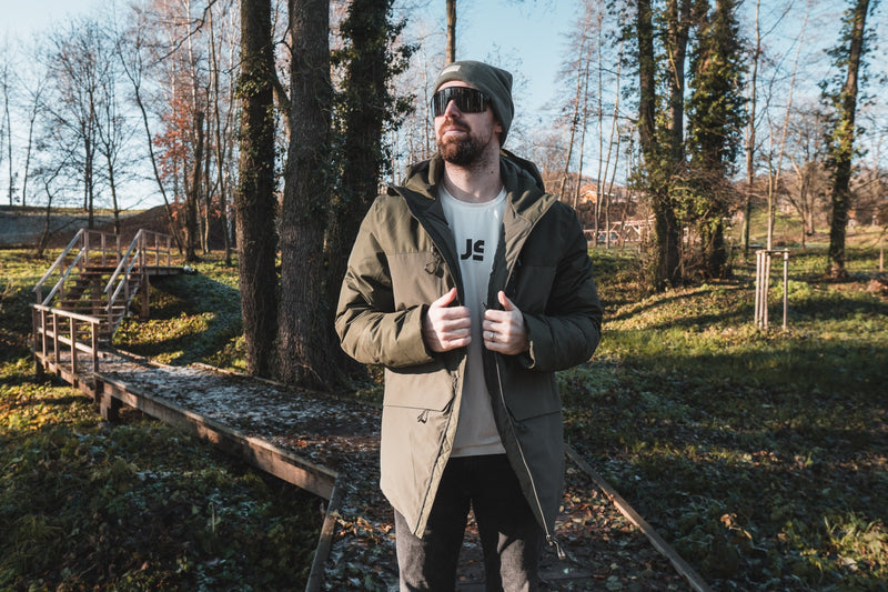Gefütterte Winterjacke für Herren Nebet M