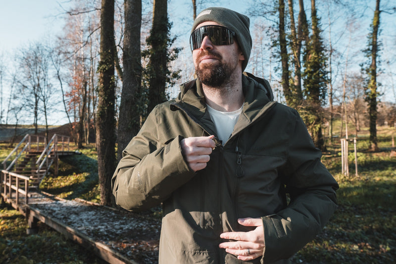 Gefütterte Winterjacke für Herren Nebet M