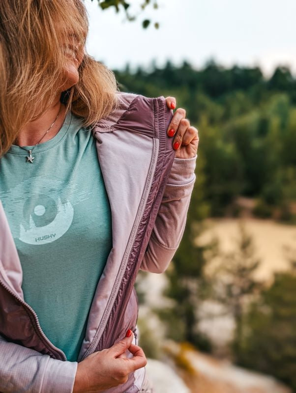 Damen-Sweatshirt mit Reißverschluss Any L
