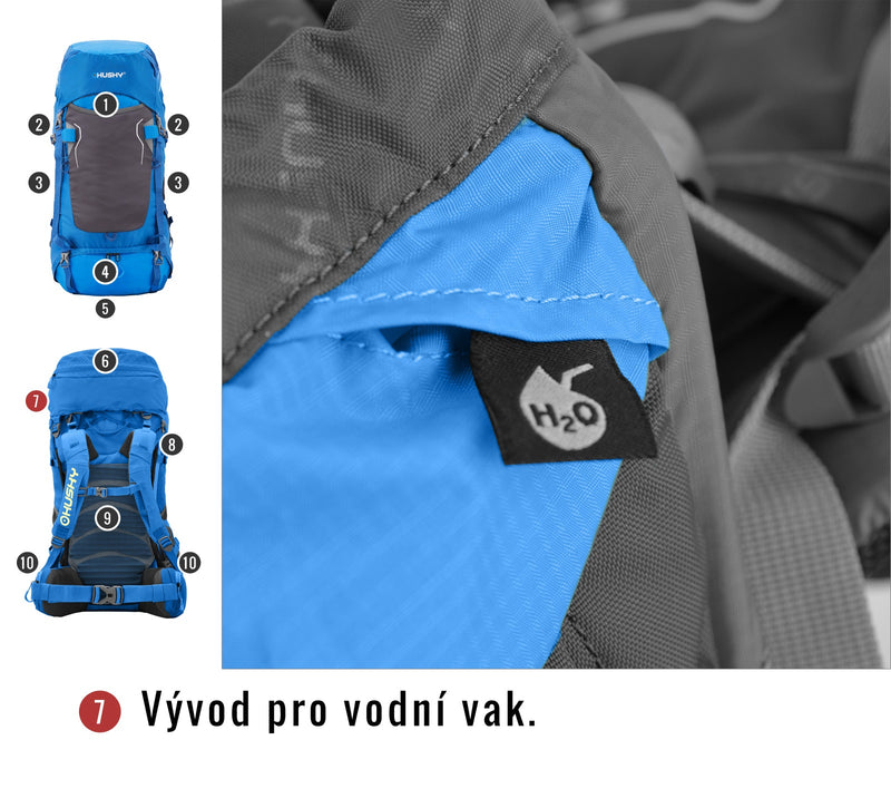 Rucksack Expedition Rony 50l