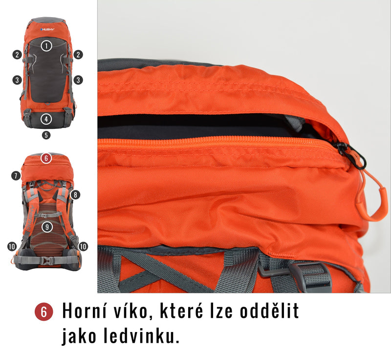 Rucksack Expedition Rony 50l