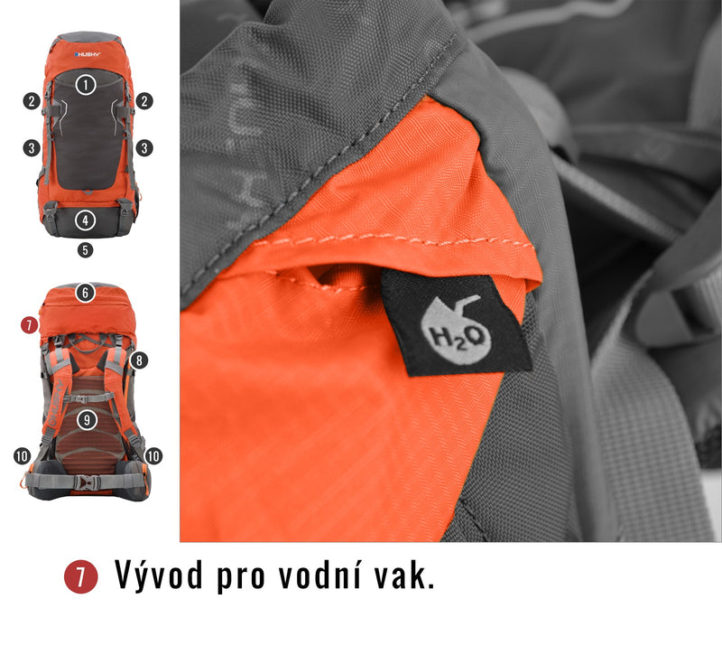 Rucksack Expedition Rony 50l