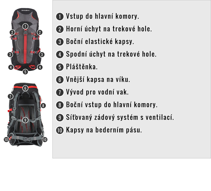 Rucksack Expedition / Wandern Scape 38l