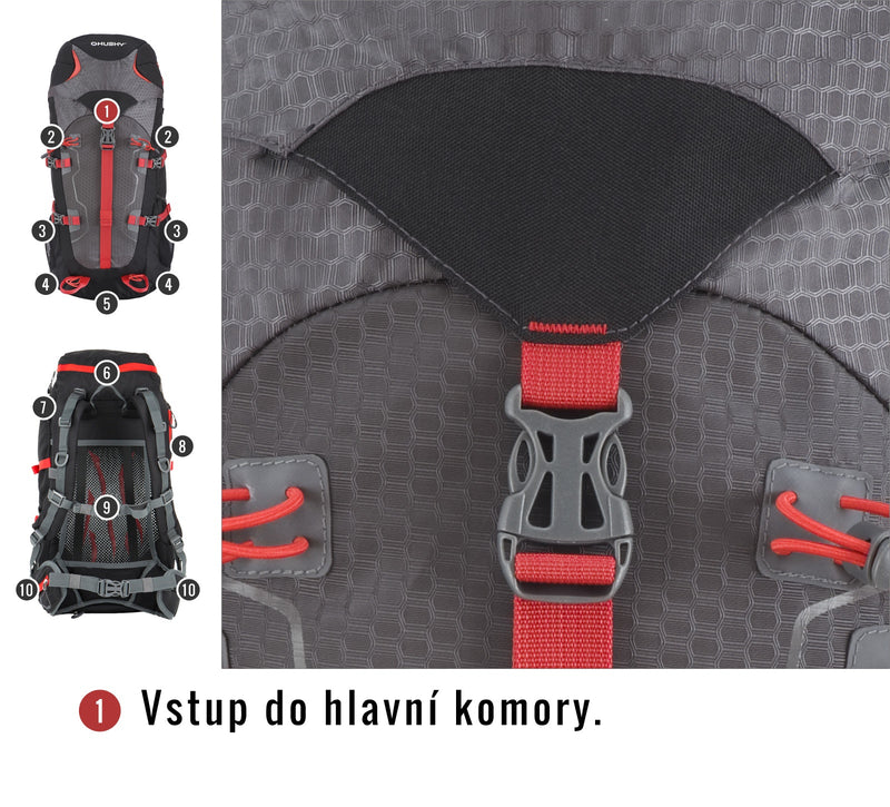 Rucksack Expedition / Wandern Scape 38l