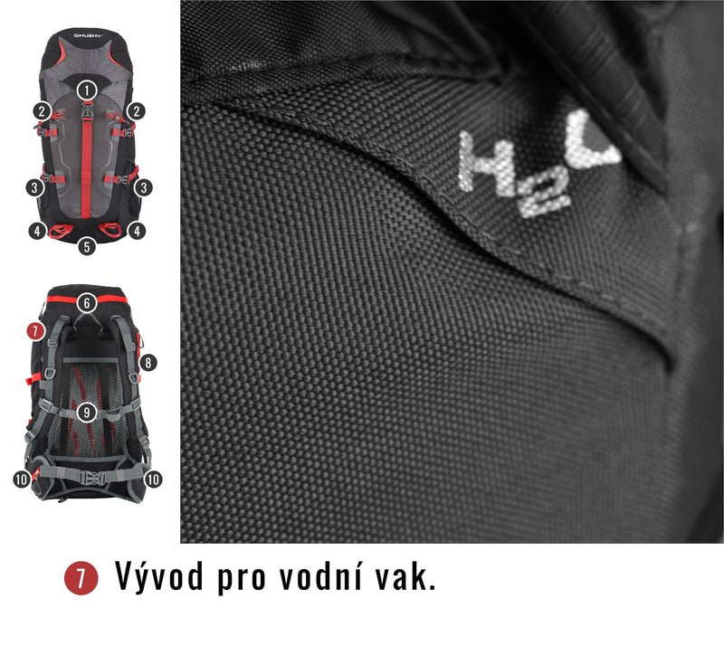 Rucksack Expedition / Wandern Scape 38l