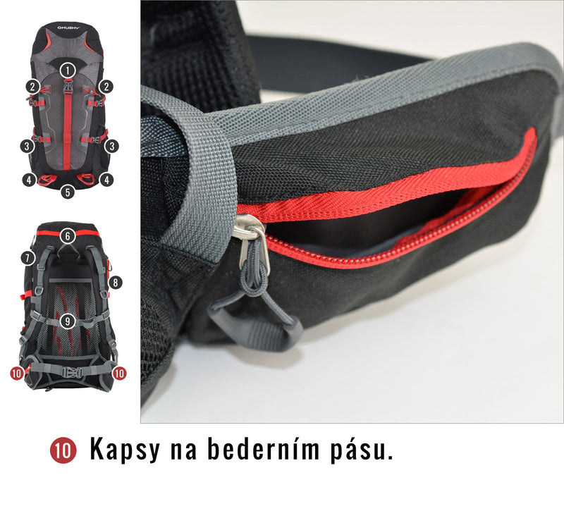 Rucksack Expedition / Wandern Scape 38l