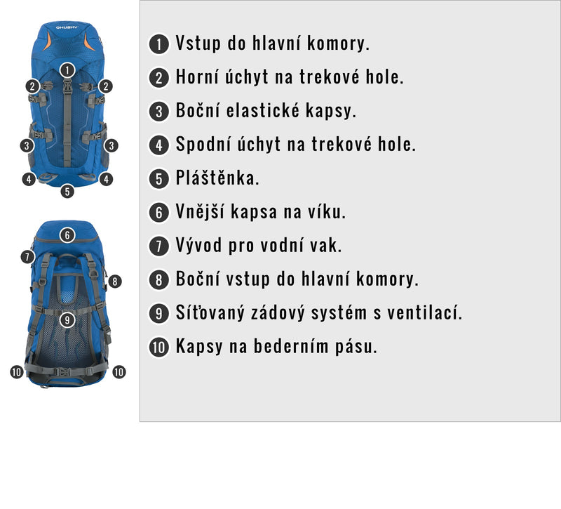 Rucksack Expedition / Wandern Scape 38l